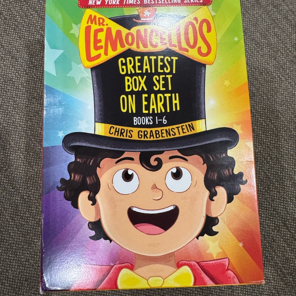 Mr. Lemoncello’s Greatest Box Set on Earth (Books 1-6)